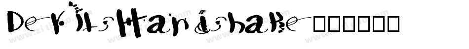 Devils Handshake字体转换